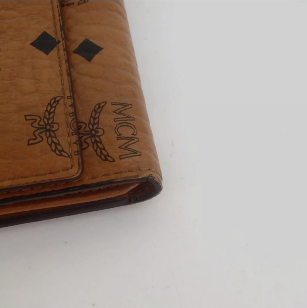 MCM PVC/Leather Visetos Long Wallet - Picture 10 of 13